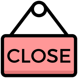 Close Board  Icon