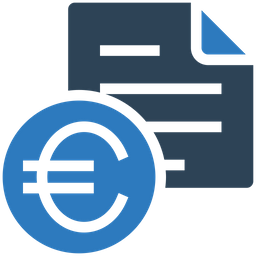 Euro-Schein  Symbol