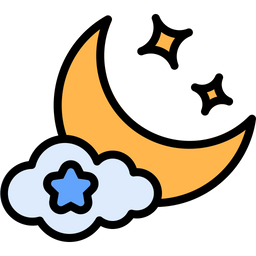 Night cloud  Icon