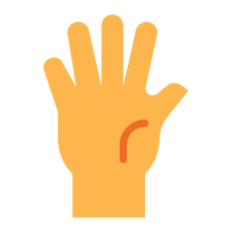 Palm Hand  Icon