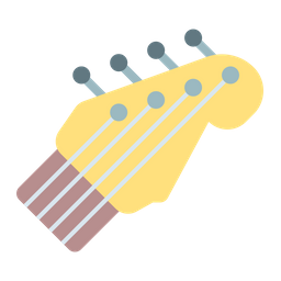 Cabeza de guitarra  Icono