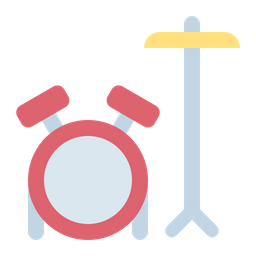 Drum Set  Icon