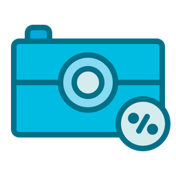 Camera Discount  Icon