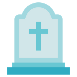 Funeral Cemetery Tomb Icon