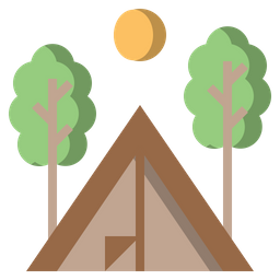 Camping Zelt  Symbol