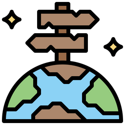 Global Direction  Icon