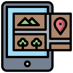 Online Map  Icon