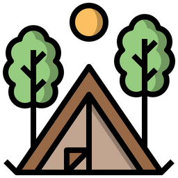 Camping Tent  Icon