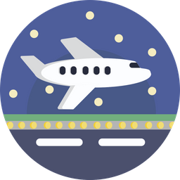 Airplane Departure  Icon