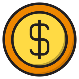 Dollar Coin  Icon