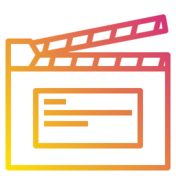 Clapperboard  Icon