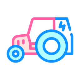 Electric Tractor  Icon