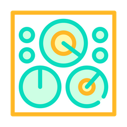 Circular Field  Icon