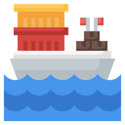 Cargo Ship  Icon