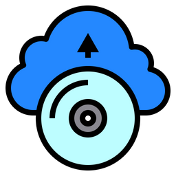 Cloud Disk  Icon