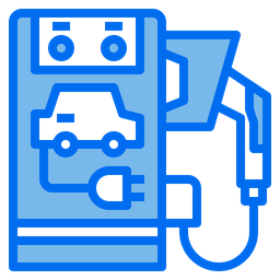 Ladegerät für Elektroautos  Symbol