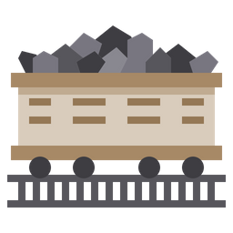 Tren de carbón  Icono