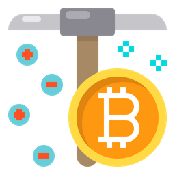 Bitcoin Mining  Icon