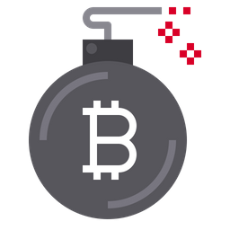 Bitcoin Bomb  Icon