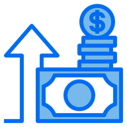 Crecimiento del dinero  Icono