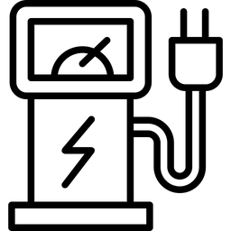 Elektrotankstelle  Symbol