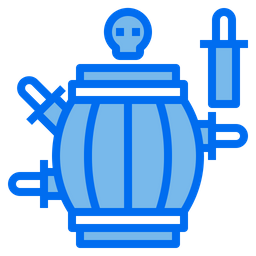 Pirate Barrel Game  Icon