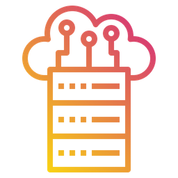 Cloud Database  Icon