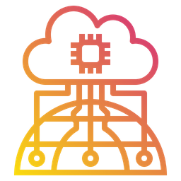 Cloud Database  Icon