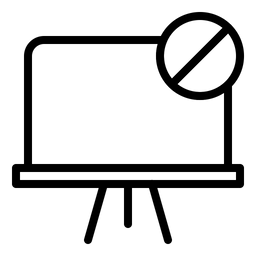 Blockierte Zwischenablage  Symbol