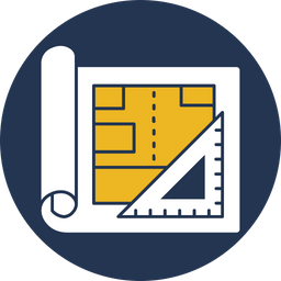 Architect Graph Paper  Icon