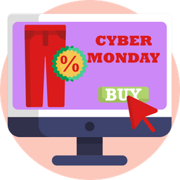 Cyber Monday Angebot  Symbol