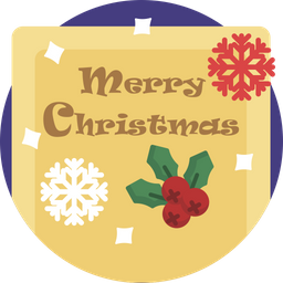 Christmas Card  Icon