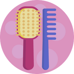 Comb and Brush  Icon