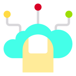 Computação em nuvem  Ícone