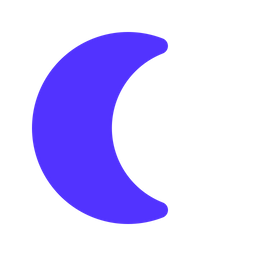 Crescent  Icon