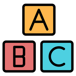 Abc Block  Icon