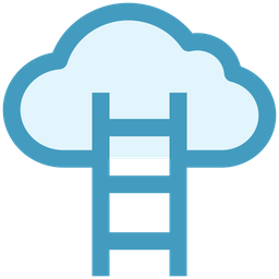 Cloud Hosting  Icon