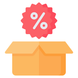 Discount Package  Icon