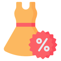 Dress Discount  Icon