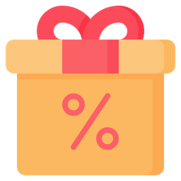 Gift Discount  Icon