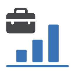Gráfico de negócios  Ícone