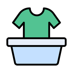 Cloth Washing  Icon