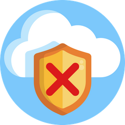 Cloud Shield  Icon