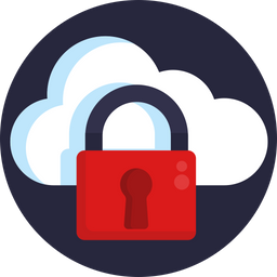 Cloud Lock  Icon