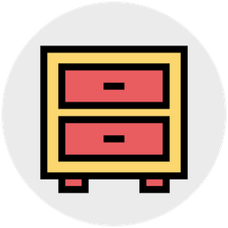 Drawer Table  Icon