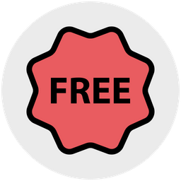 Free Sticker  Icon