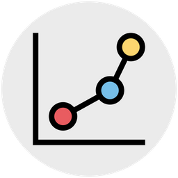 Analytics-Diagramm  Symbol