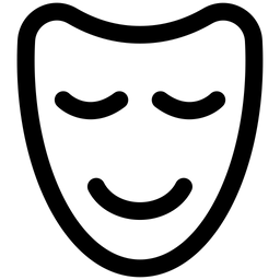 Zirkusmaske  Symbol