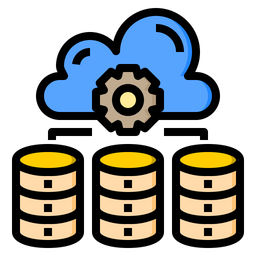 Cloud Database  Icon