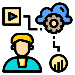 Cloud Application  Icon